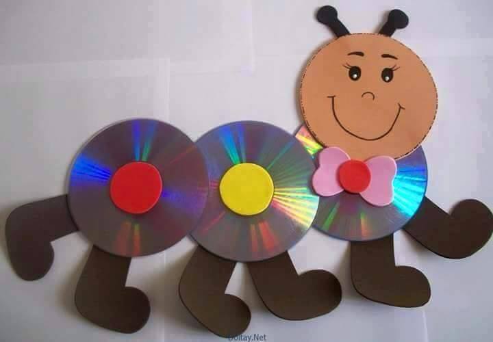 Fun Activities: Old CD Animal Crafts for Kids