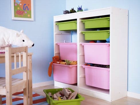 Storage Idea for All of Your Kid's Fun Games