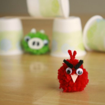 Amazing Crafts for Kids to Learn And Enjoy Angry Birds