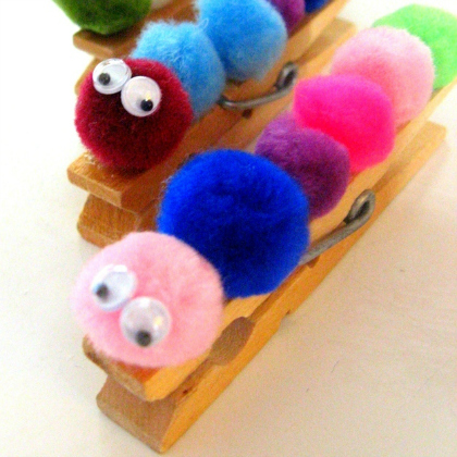 Amazing Crafts for Kids to Learn And Enjoy Rainbow Wormies