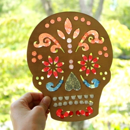 Dia de los Muertos-Easy Day of the Dead DIY Crafts Project for Kids