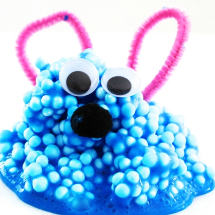 Crazy Monster Crafts for Kids Bubble Monsters