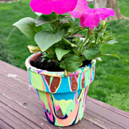 Groovy and Creative Tie and Dye Ideas for Kids The Colorful Flower Pot