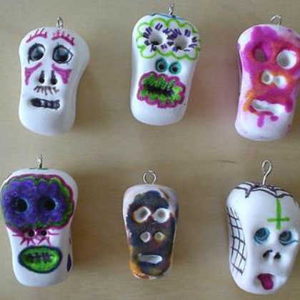 Dia de los Muertos-Easy Day of the Dead DIY Crafts Project for Kids