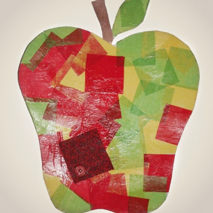 Apple Crafts & Activities for Preschool A Multi Colour Plastics Apple Craft