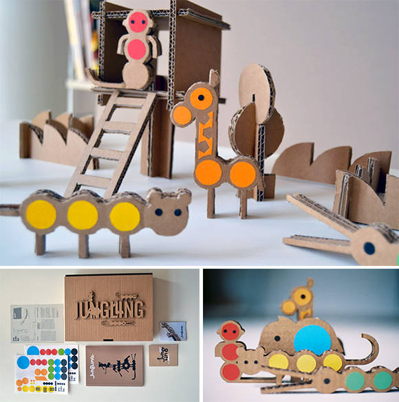 Best From Waste : Recycled Card Board Box Crafts For Kids DIY Cardboard Zoo