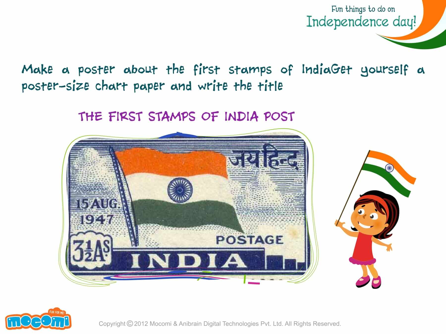 How To Make Independence Day Chart