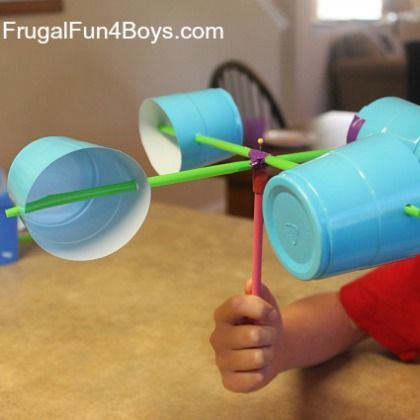 Easy ways to teach kids about weather DIY Anemometer