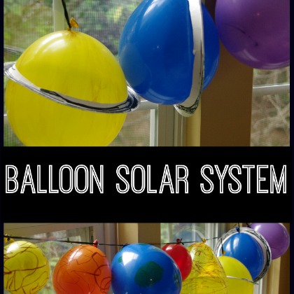 Fun Balloon Science Experiments for Kids Balloon Solar System To Know Our Planets