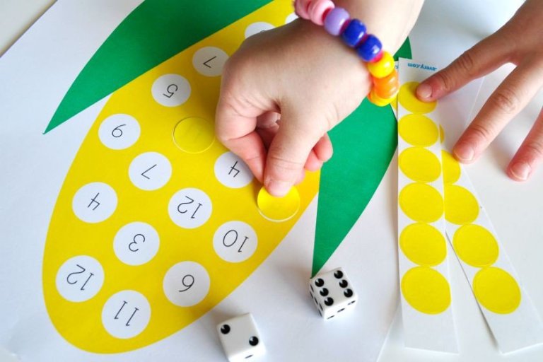 Counting Numbers Activity For Kindergarten