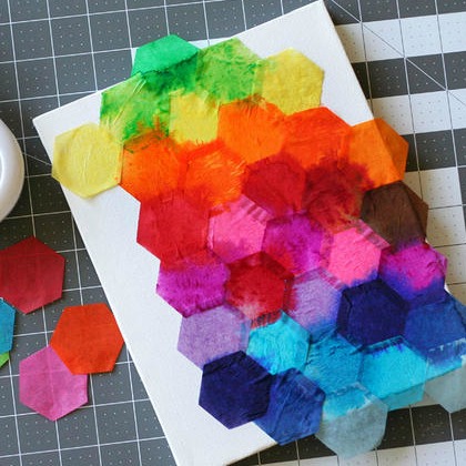 Art And Craft With Tissue-Easy Tissue Paper Crafts For Kids Tissue Paper Patterns