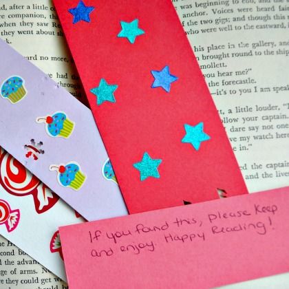 GOOD DEED STARTERS FOR KIDS Reading And Preparing Bookmarks