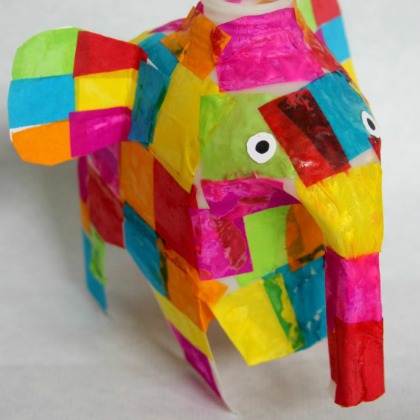 Tissue Paper Elephant