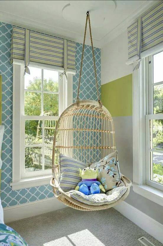 Amazing Ideas for your Baby Cradle - Indoor Swing