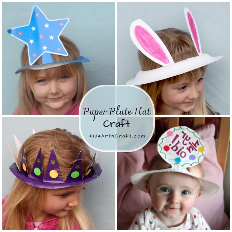Paper Plate Party Hats - ARTBAR
