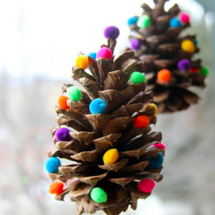 Easy Christmas Ornaments Crafts for Children - Kids Art & Craft