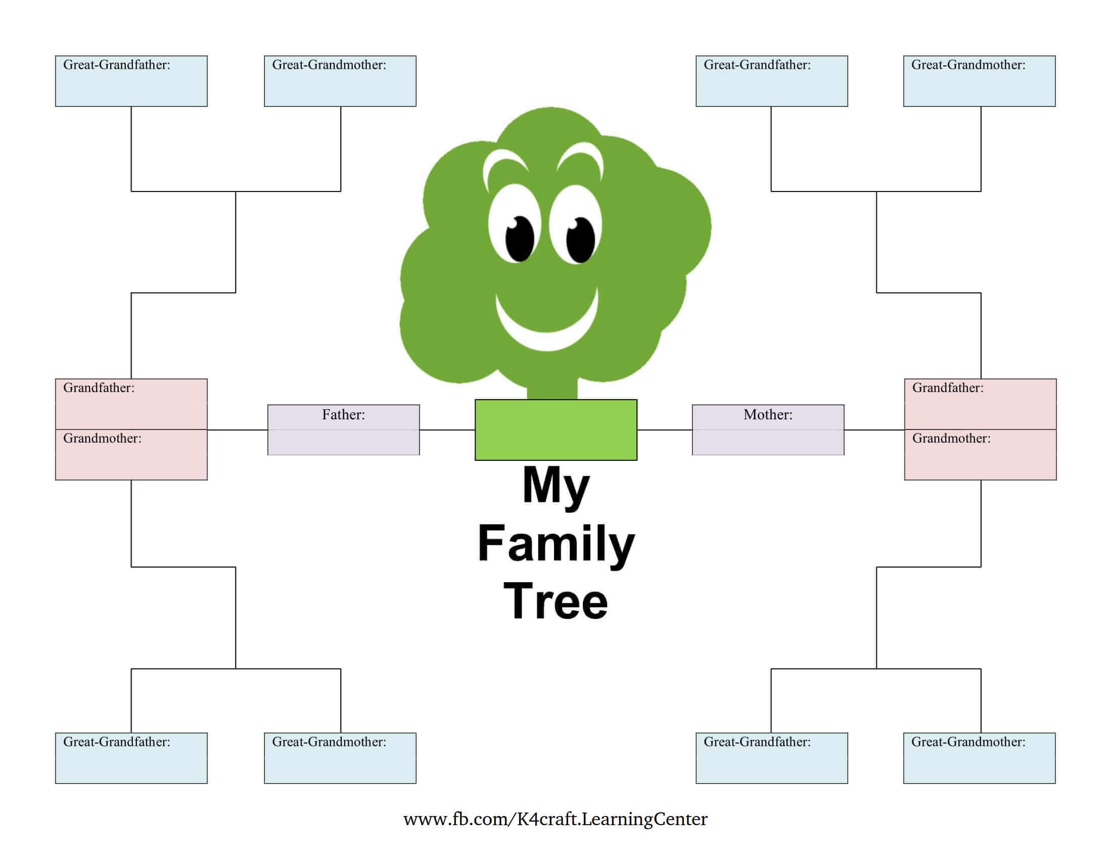 My Family Tree 6 ячеек