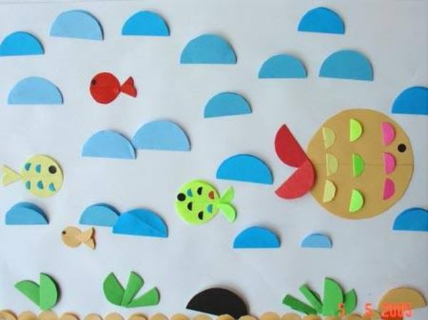 DIY Art with Paper Circles - Craft Ideas for Kids - Kids Art & Craft