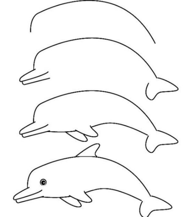 very easy drawings of animals
