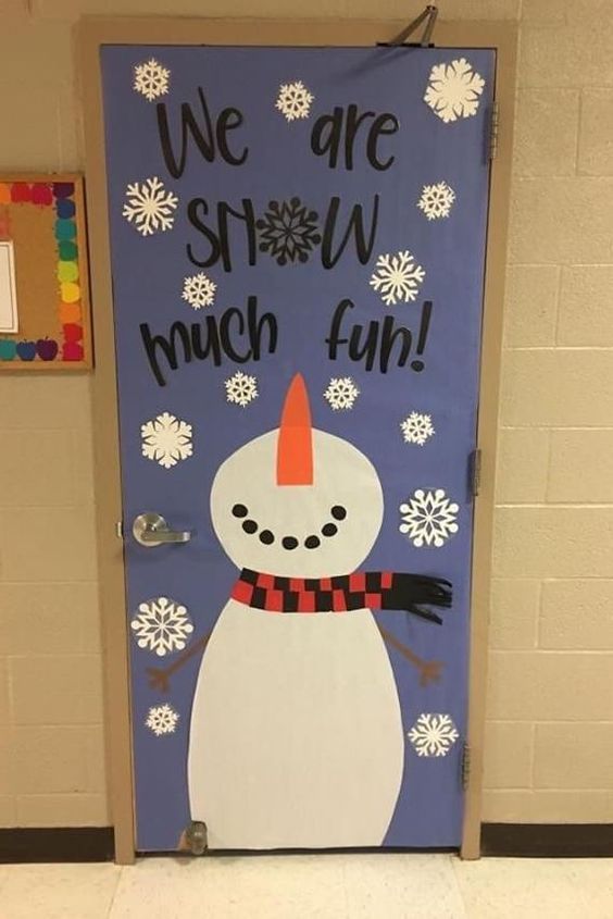 Christmas Classroom Door Decoration Ideas for Preschool - Kids Art & Craft