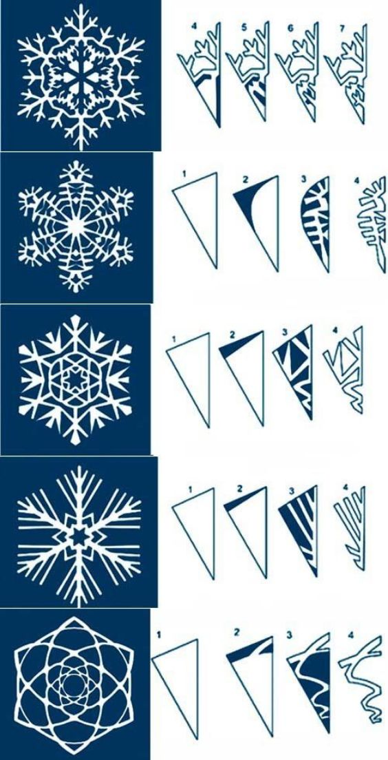 Printable Instructions For Paper Snowflakes - Discover the Beauty of ...