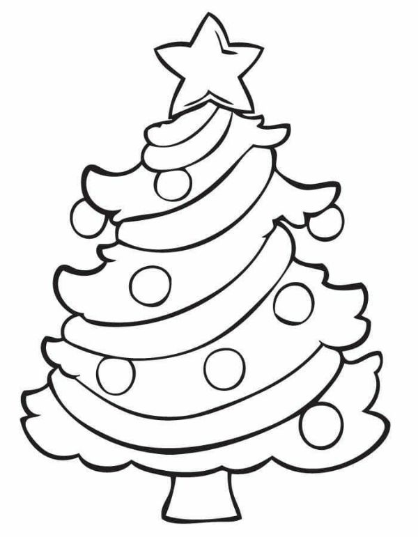 coloring pages for kindergarten christmas