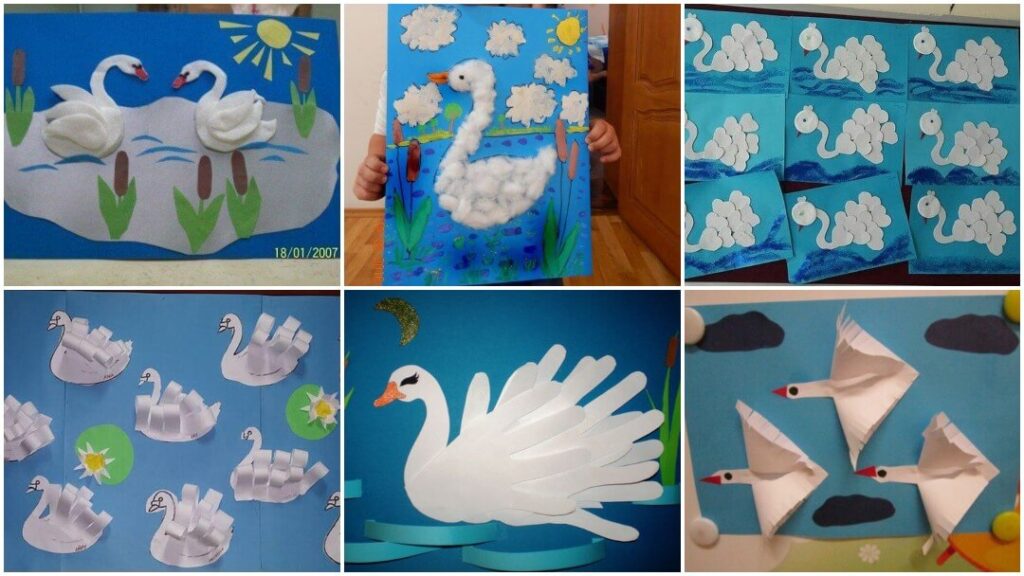 Easy Swan Craft Ideas for Kids - Kids Art & Craft