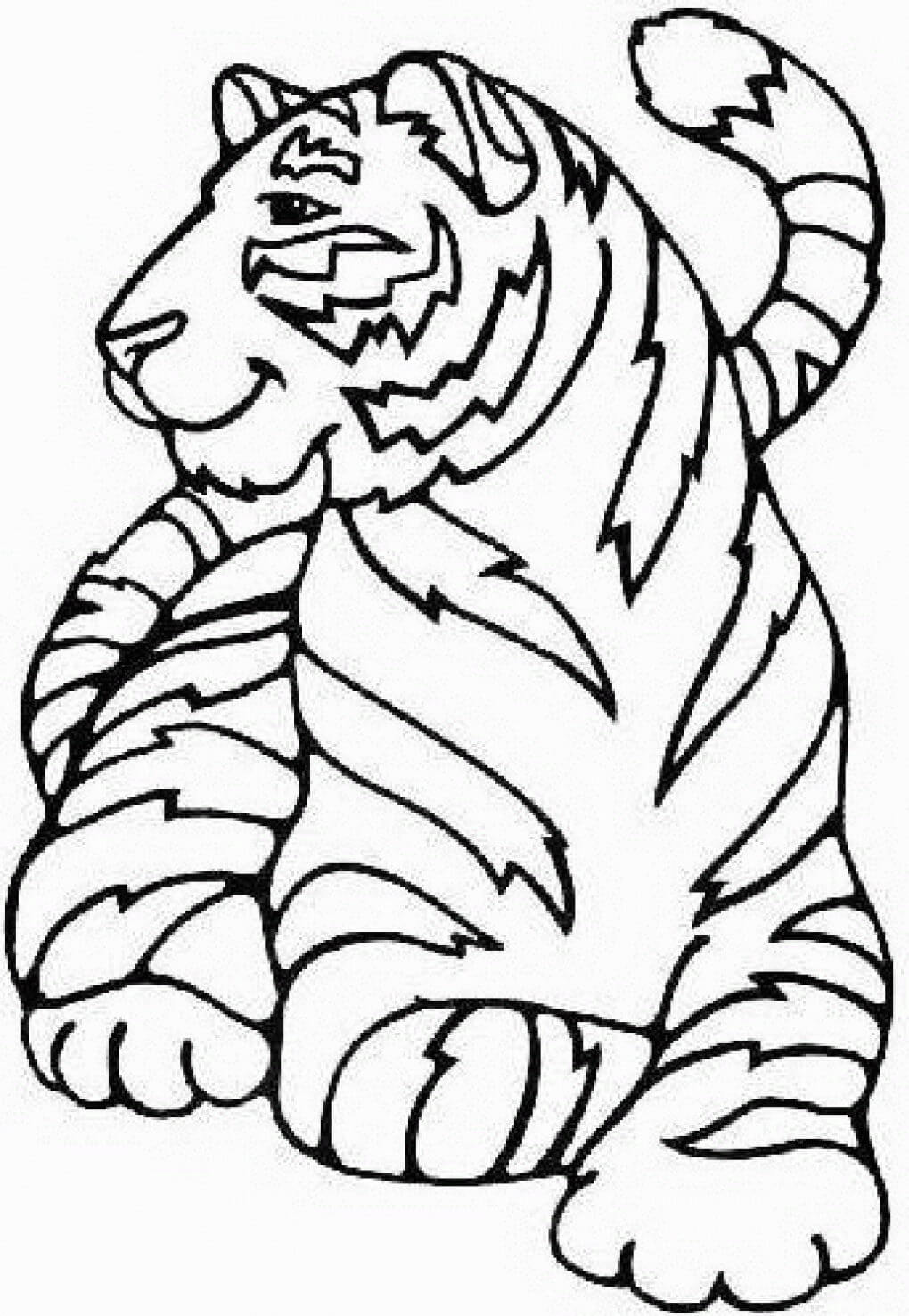 Animal Coloring Pages For Kids - Kids Art &Amp; Craft