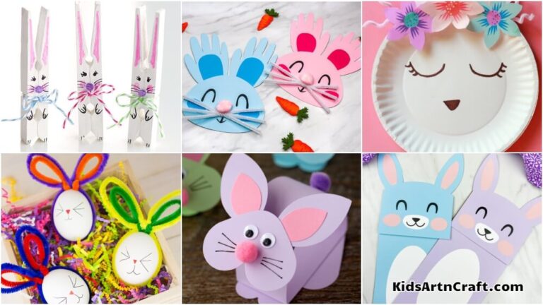 Easter Bunny Crafts for Kids - Kids Art & Craft