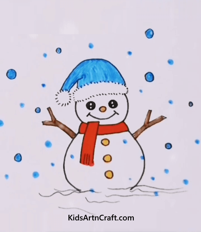 Winter Drawing Ideas for Kids  Kids Art  Craft