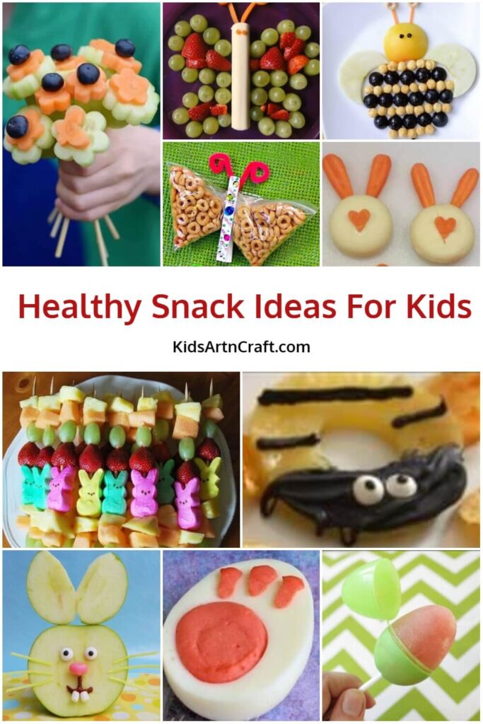 Healthy Snacks Ideas For Kids - Kids Art & Craft