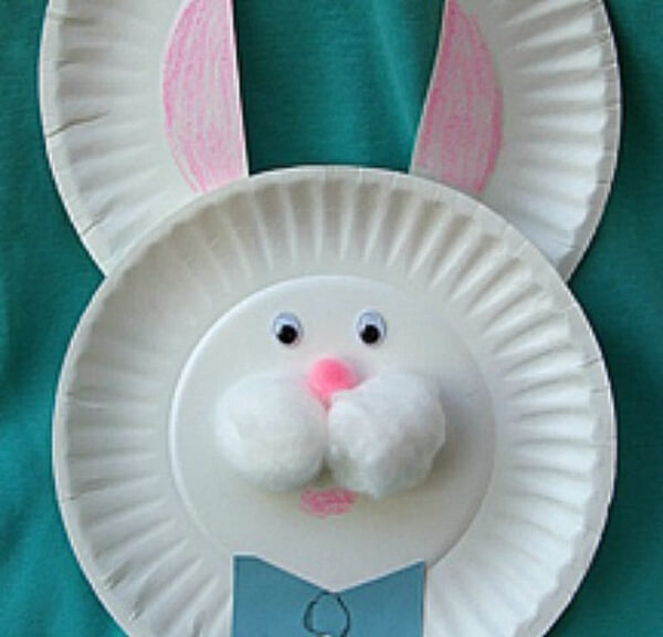 Bunny Crafts & Activities for Kids Easter Bunny From Small Paper Plates