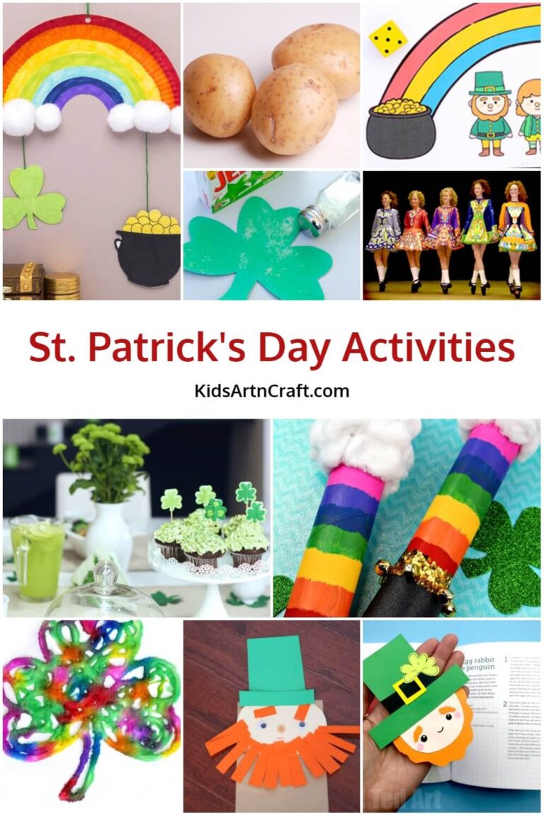 St. Patrick's Day Activities for Classroom - Kids Art & Craft