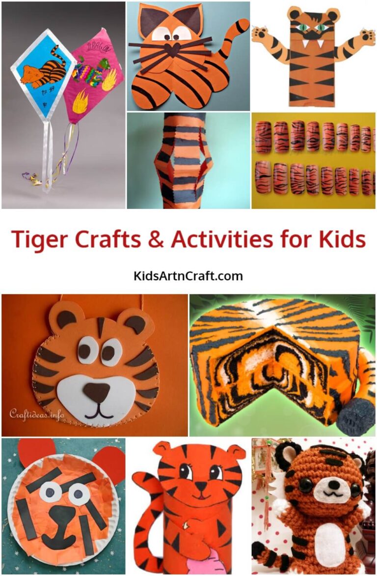 Tiger Crafts & Activities for Kids - Kids Art & Craft