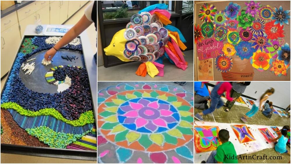Collaborative Art Projects for School Kids Art Craft