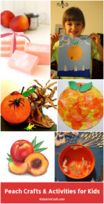 Peach Crafts & Activities for Kids - Kids Art & Craft