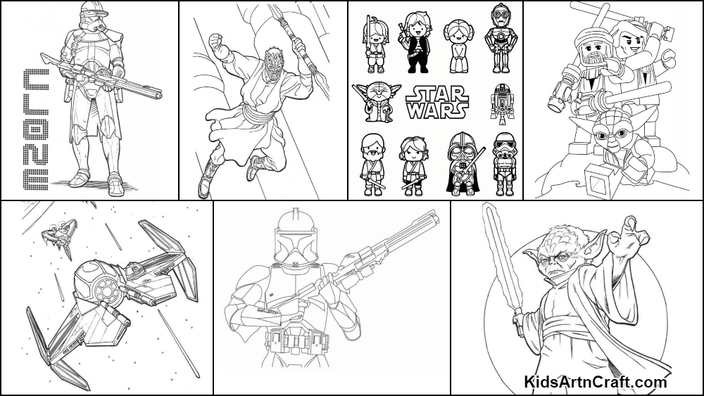 star wars clone troopers coloring pages