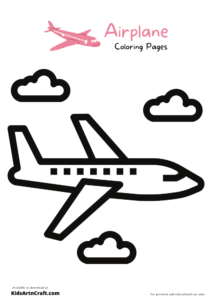 Airplanes Coloring Pages For Kids – Free Printables - Kids Art & Craft