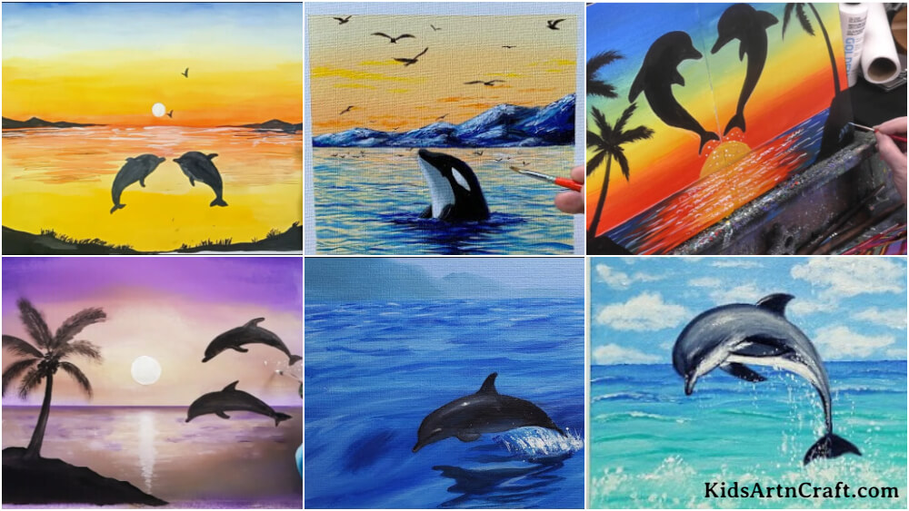 Top more than 79 dolphin sketch art super hot - in.eteachers