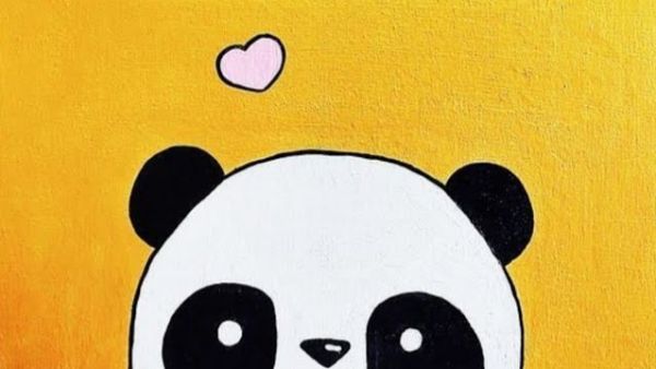 Panda Paintings for Kids - Kids Art & Craft