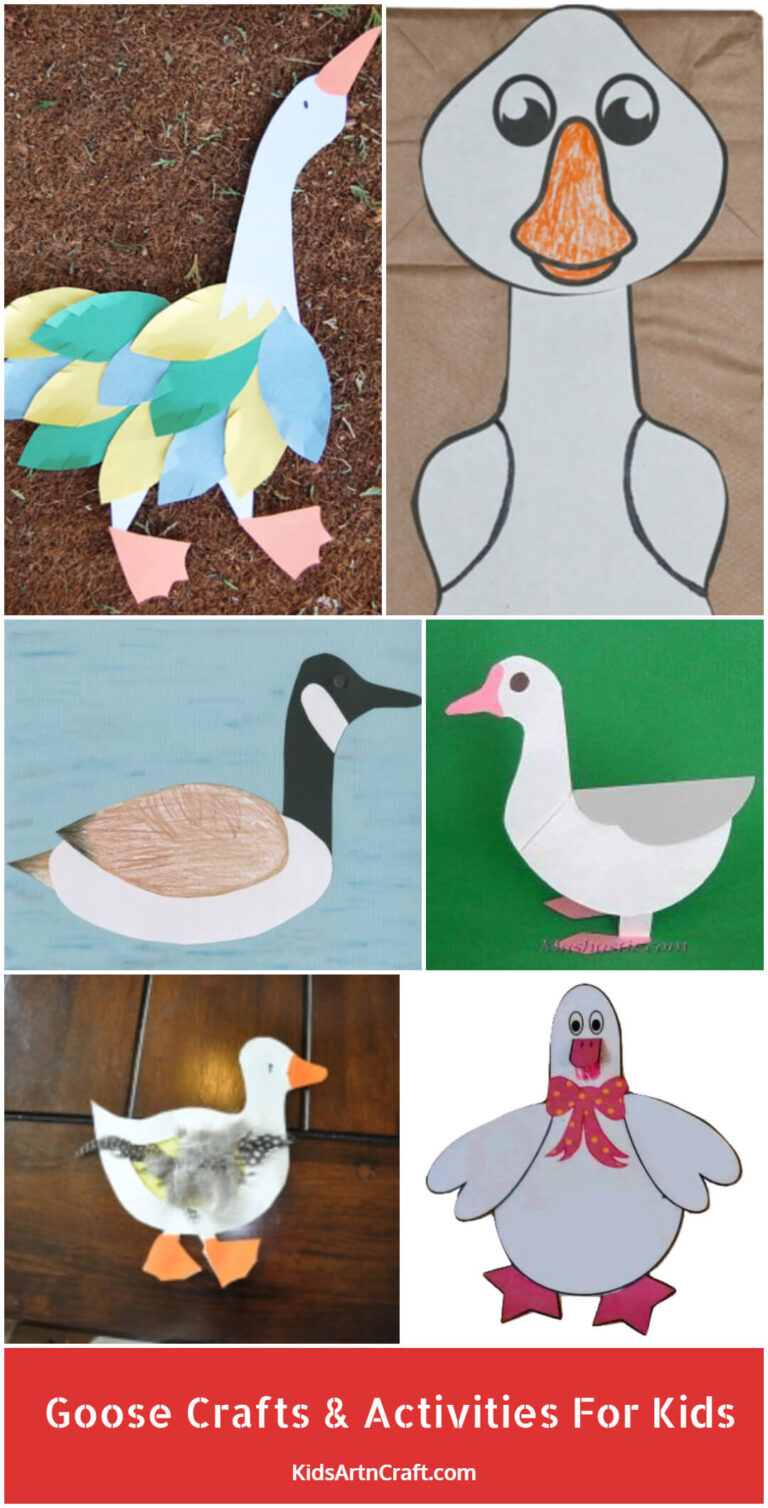 Goose Crafts & Activities For Kids - Kids Art & Craft