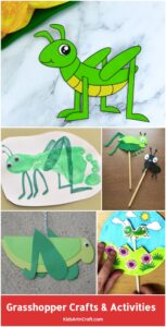 Grasshopper Crafts & Activities for Kids - Kids Art & Craft