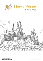 Harry Potter Coloring Pages For Kids – Free Printables - Kids Art & Craft