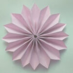 How To Make An Origami Dahlia With Kids - Kids Art & Craft