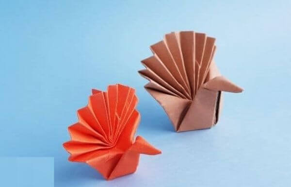 Thanksgiving Origami Ideas That Kids Can Make Kids Art And Craft