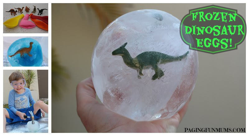 DIY Frozen Dinosaur Eggs For Kids DIY Crafts using Balloon For Kids