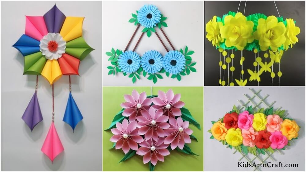 Paper Flower Decorations - Little Crafties
