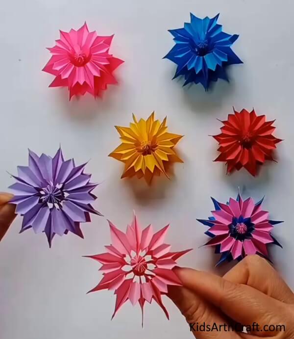 Creative Paper Flower Craft Ideas to Make in Easy Steps - Kids Art & Craft