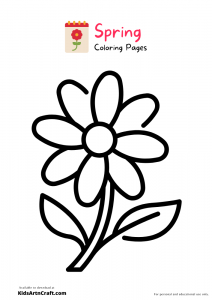 Spring Coloring Pages For Kids – Free Printables - Kids Art & Craft