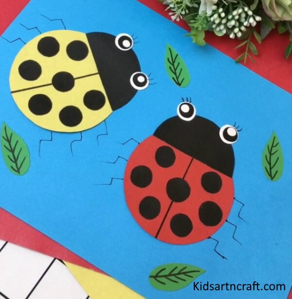 Creative & Lovely Paper Insect Crafts For Kids - Kids Art & Craft